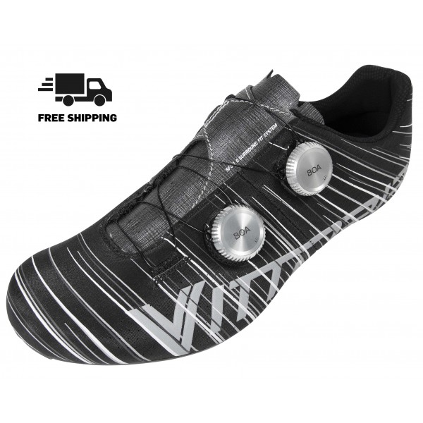 Vittoria - Revolve, High performance cycling shoes - Black/Grey - Silver BOA